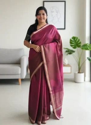 Art Silk Crepe Saree