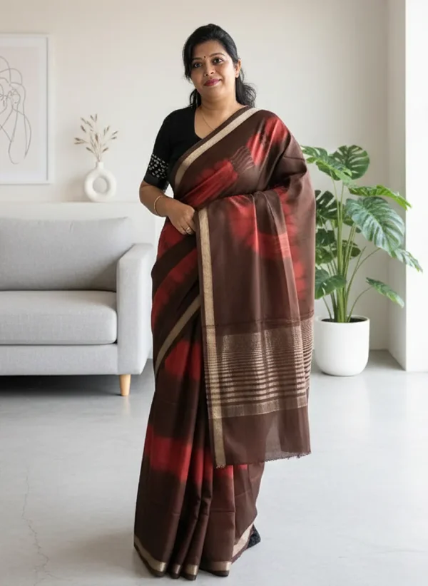 Art Silk Crepe Saree