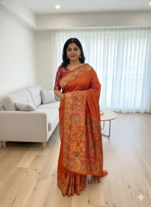 Kani Pashmina Silk Sarees