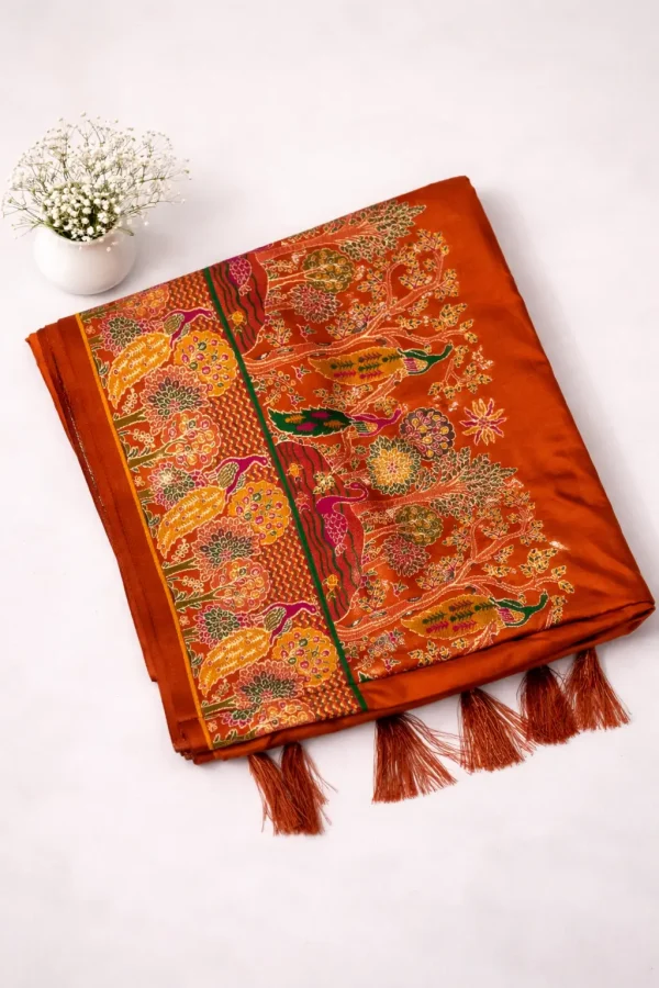 Kani Pashmina Silk Sarees