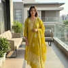 Kurti with pant and dupatta